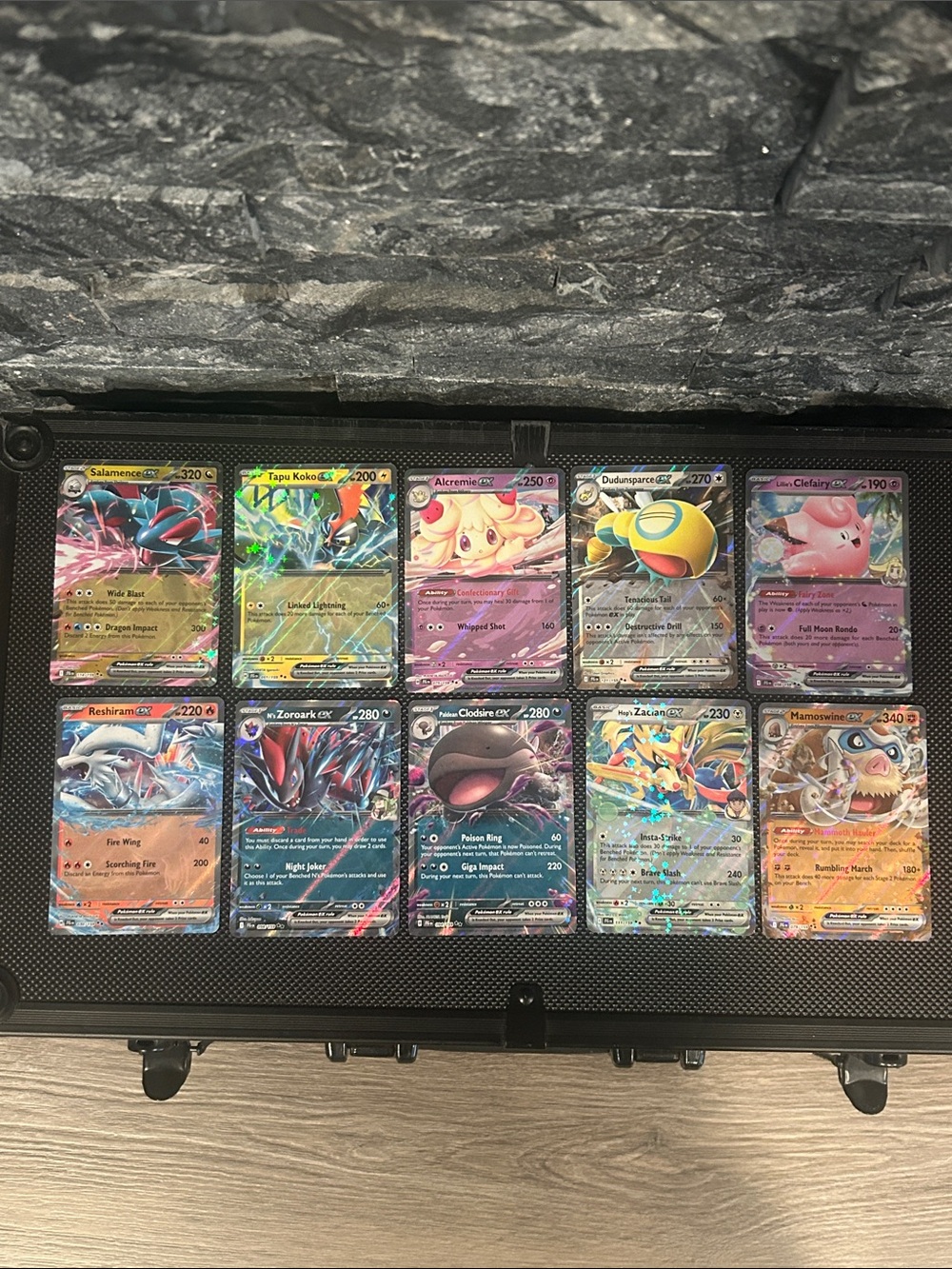 Pokemon TCG Lot of 10 EX Holo Cards from Journey Together Set M/NM